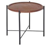 Atmosphera - Table d'appoint metsa Marron 42,5x42,5x41cm