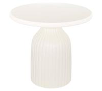 Atmosphera - Table d'appoint mudan Ivoire 55x55x50cm