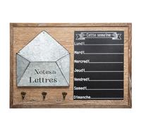Atmosphera - Tableau Mémo Ardoise Pochette Notes et Lettres