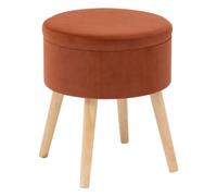 Atmosphera - Tabouret Coffre tess Ambre