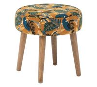 Tabouret ""Sango"" ocre - Atmosphera createur d'interieur