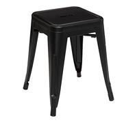 Atmosphera - Tabouret NIKO - métal - Noir