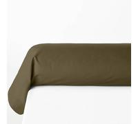 Atmosphera - Taie de traversin Carina 85x185cm Vert Kaki