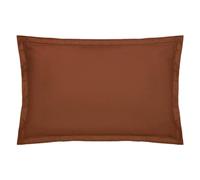 Atmosphera - Taie d'oreiller Carina Coton 50x70cm Rose Terracotta