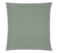 Atmosphera Taie d'oreiller Percale 63 x 63 cm Vert tilleul