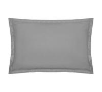 Atmosphera Taie d'oreiller en coton Gris 50x70 cm