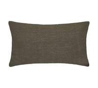 Atmosphera - Taie d'oreiller Linah - Vert Kaki - Lin lavé 50x70 cm
