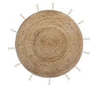 Atmosphera - Tapis Cosy'ness en Jute & Lurex D80 cm