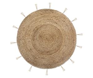 Atmosphera - Tapis Cosy'ness en Jute & Lurex D80 cm