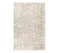 Atmosphera - Tapis Effet Laine Adriel Beige 90x60cm