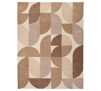 Atmosphera - Tapis Effet Laine Argyll Beige Lin 200x150cm