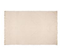 Atmosphera – Tapis en coton tufté Inca Ivoire 120 x 170 cm