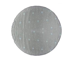 Atmosphera - Tapis pour tipi Gris D 120 cm