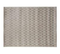 Tapis de séjour Atmosphera - Tapis rectangulaire intérieur et extérieur Losange - 120 x 170 cm - Noir et blanc