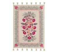 Atmosphera - Tapis Wild Coton tufté Vert céladon 120x170cm