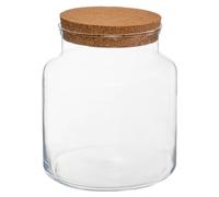 Atmosphera Terrarium en verre et liège - 21,5 cm