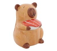 Atmosphera - Tirelire capy 12x12cm Marron