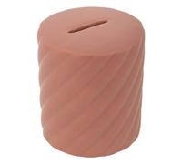Atmosphera - Tirelire Wavy Bliss céramique H9cm - Rose