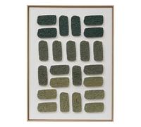 Toile 3D Aladji vert 60x80cm - Atmosphera createur d'interieur