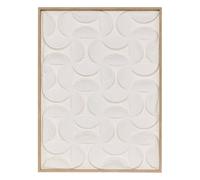 Atmosphera - Toile 3D Kailani Blanc 60x80cm