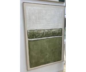 Atmosphera - Toile Alan 100x150cm Vert