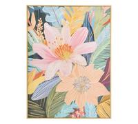 Atmosphera - Toile imprimée encadrée Daisy 58x78cm