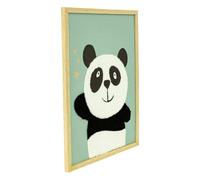 Atmosphera - Toile imprimée encadrée Panda Andy 30x40cm