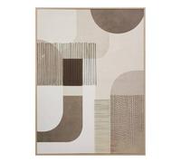 Atmosphera - Toile imprimée Xena 58x2,3x78cm Marron - Modéle b