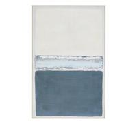 Atmosphera - Toile Peinte encadrée Jimena Bleu 116x75cm