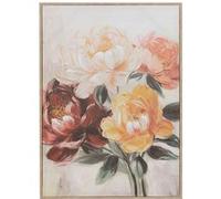 Atmosphera - Toile peinte encadrée OPHELIA - 52 x 72 cm - Multicolore - Ophélia Multicolore