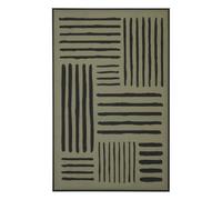 Atmosphera - Toile Peinte encadrée Roshan Vert 116x75cm