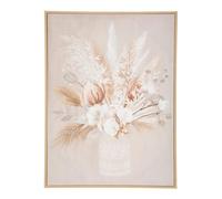 Atmosphera - Toile Tida - bois - 50x70 cm