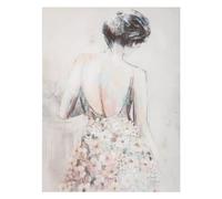 Atmosphera - Toile Tiya - bois - 58x78 cm