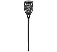 Garden Sweet Light - Torche Solaire Effet Flamme Pénélope 62cm Noir Noir G