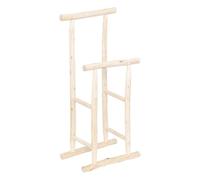 Atmosphera Valet Ainara 2 niveaux, bois naturel, H85 cm Beige