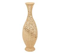 Atmosphera - Vase Clay Fibre végétale Beige h90cm