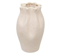Vase Grigor blanc H20,5cm - Atmosphera createur d'interieur