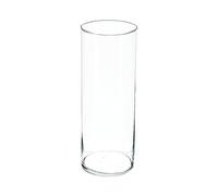 Atmosphera Créateur d'intérieur - Vase Design Cylindrique 39cm Transparent