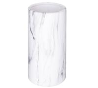 Atmosphera Vase cylindrique imitation marbre - D 9,5 cm x H 20 cm