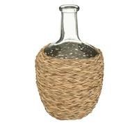 Atmosphera - Vase Dame Jeanne Cuba - Verre - H31 cm