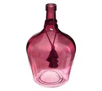 Atmosphera - Vase Dame Jeanne Poesie - Verre - H25 cm - Prune