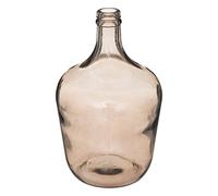 Atmosphera – Vase design en verre "Candy" – H30 cm – Gris fumé