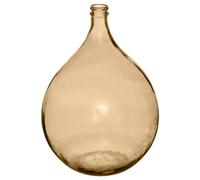 Atmosphera - Vase Dame Jeanne - Verre recyclé - Rose Blush - H56 cm