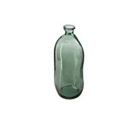 Atmosphera Créateur d'intérieur - Vase en Verre Recyclé "Bouteille" 35cm Kaki Vert G