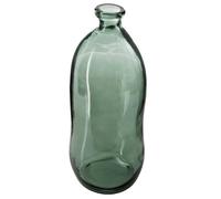 Atmosphera - Vase Dame Jeanne - Verre recyclé - Vert Kaki H73 cm