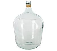 Atmosphera - Vase Dame Jeanne - Verre - Transparent - H56 cm