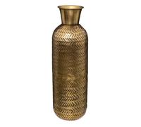 Atmosphera - Vase en métal martelé NIGHT - H. 45 cm - Or - Night Or G