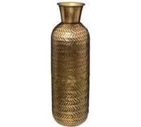 Atmosphera - Vase en métal martelé NIGHT - H. 45 cm - Or - Night Or G