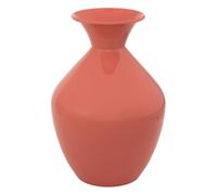 Atmosphera - Vase Kian - métal émaillé - 37 cm - Rose fuchsia