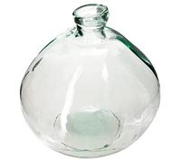 Atmosphera - Vase Rond Verre recyclé - Transparent - D45 cm